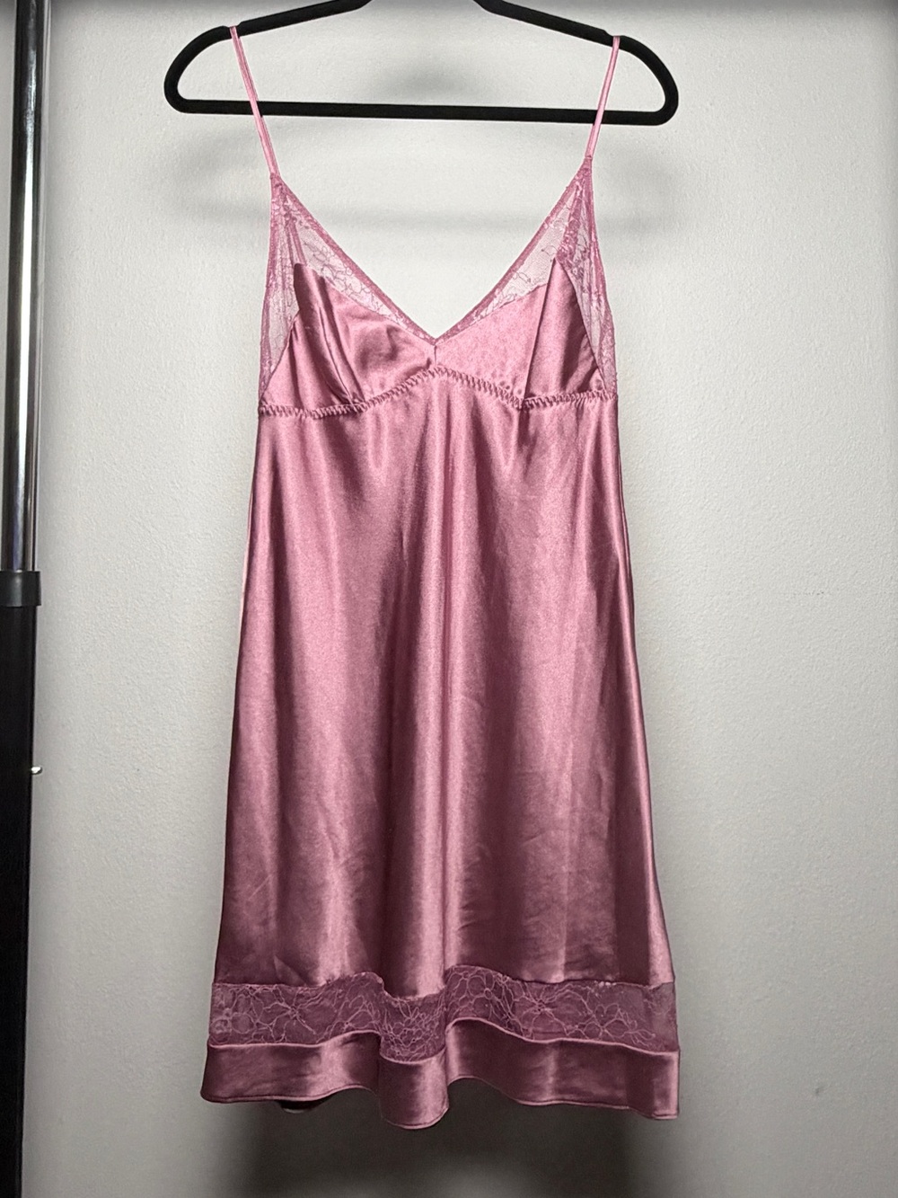 Victoria's Secret Mauve Satin Slip